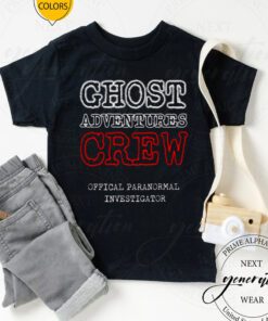 Offical Paranormal Investigator Ghost Adventures Crew tshirts