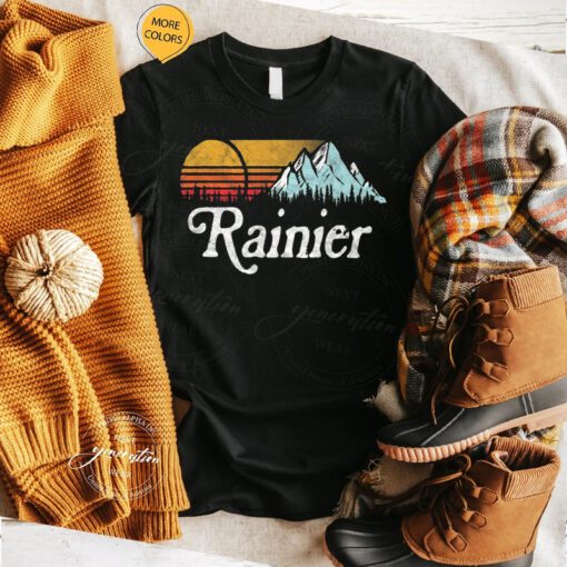 Rainier Beer T-Shirt Retro Vibe Mount Rainier Vintage TShirt