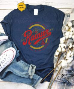 Rainier Beer T-Shirt Since 1878 Upper Left USA Northwest TShirt