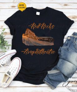 Red Rock T-Shirt Amphitheatre Amphitheater Colorado TShirts