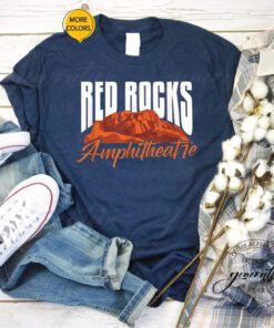 Red Rock T-Shirt Amphitheatre Morrison Colorado Concerts Shirts