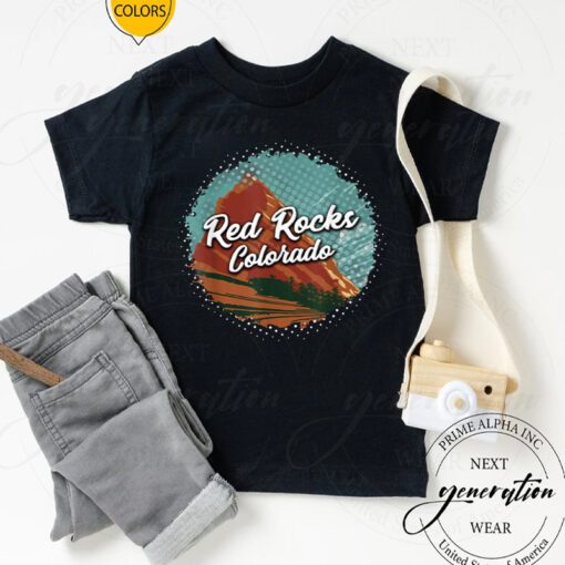 Red Rock T-Shirt Colorado Beautiful Natural Environment TShirts