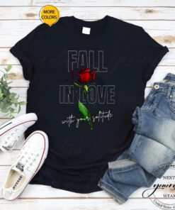 Red Rose Loneliness Rupi Kaur Poems tshirts