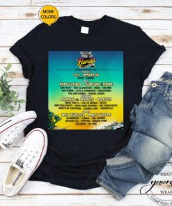 Reggae Rise Up Florida 2023 New Tour shirt