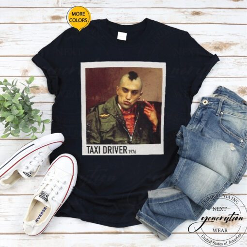 Retro Taxi Driver Movie Shirts