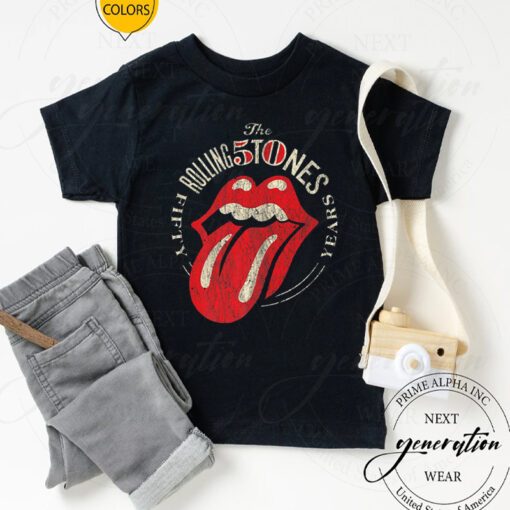 Rolling Stoned T-Shirt 50th Anniversary Logo Vintage Tee Shirt