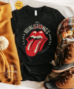 Rolling Stoned T-Shirt 50th Anniversary Logo Vintage Tee Shirts