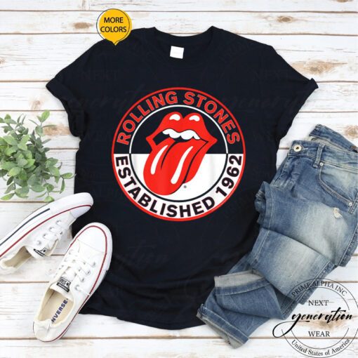 Rolling Stoned T-Shirt Official Est 1962 Vintage Tee Shirt