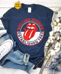 Rolling Stoned T-Shirt Official Est 1962 Vintage Tee Shirts