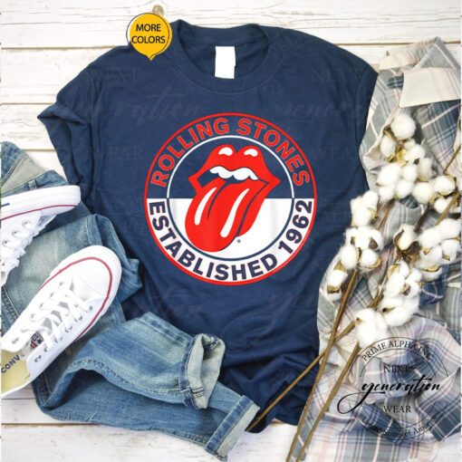 Rolling Stoned T-Shirt Official Est 1962 Vintage Tee Shirts