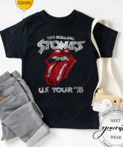 Rolling Stoned T-Shirt Rolling Stones U.S. Tour 1978 TShirts