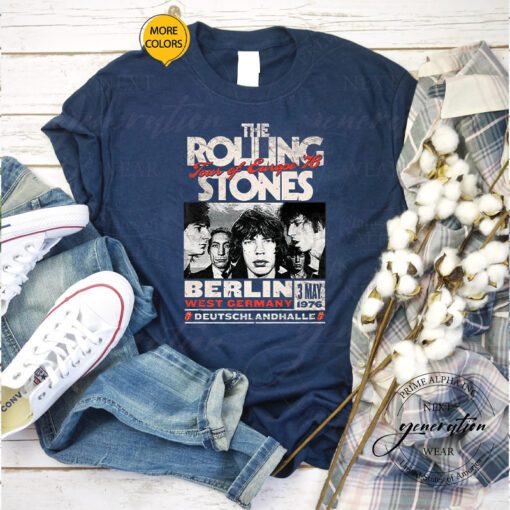 Rolling Stoned T-Shirt The Rolling Stones Berlin 76 Vintage Shirts