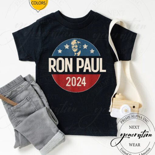 Ron Paul T-Shirt 2024 Libertarian Political Cool Style TeeShirts