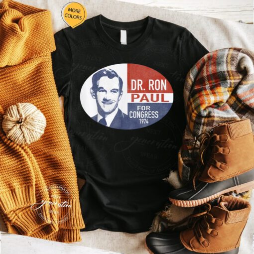 Ron Paul T-Shirt Dr. Ron Paul For Congress Vintage Tee Shirts