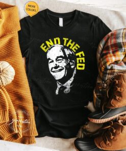 Ron Paul T-Shirt End The Fed Ron Paul Libertarian Republican TShirt