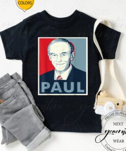 Ron Paul T-Shirt Vintage Libertarian Political Trendy TeeShirt