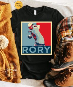 Rory Mcilroy Golf Golfer Hope Fan TShirt