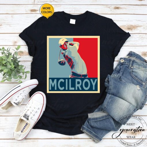 Rory Mcilroy Golf Golfer Hope Sports Fan T Shirt