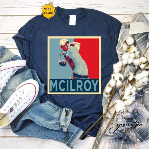 Rory Mcilroy Golf Golfer Hope Sports Fan T Shirts