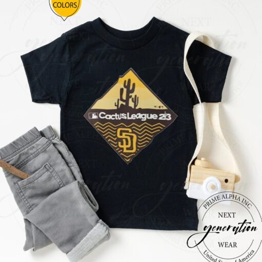 San Diego Padres 2023 MLB Spring Training Diamond T-Shirt