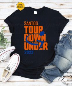 Santos Down Under 2023 New Tour tshirts