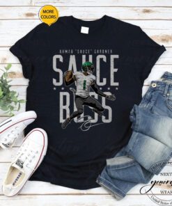 Sauce Gardner T-Shirt Ahmad Sauce Boss New York Jets Shirt