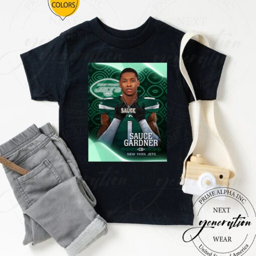 Sauce Gardner T-Shirt CB New York Jets Football Sporty Shirt