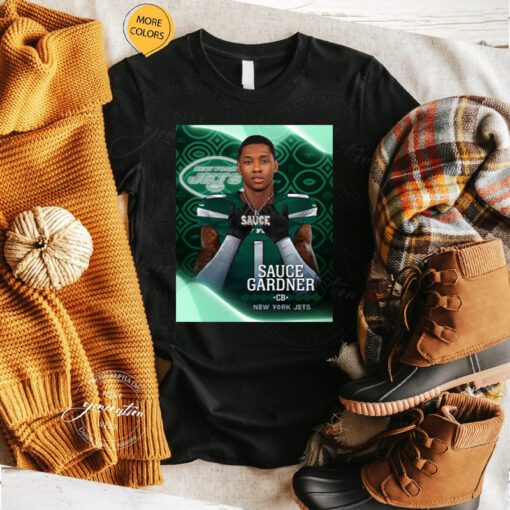 Sauce Gardner T-Shirt CB New York Jets Football Sporty Shirts