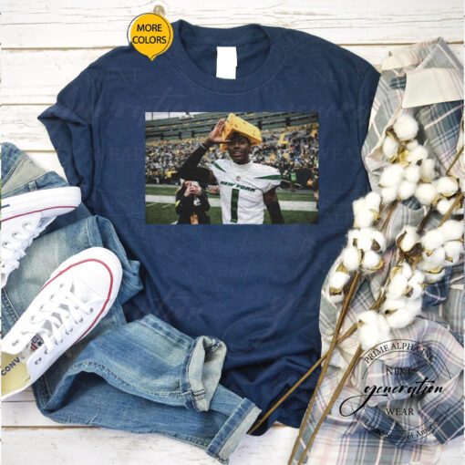 Sauce Gardner T-Shirt Cheesehead Jets Football Sports Tee Shirts