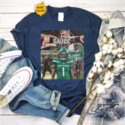 Sauce Gardner T-Shirt Draft Day Jets Football Sports TeeShirt