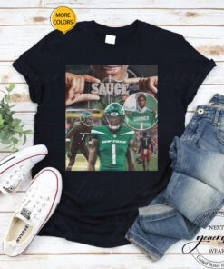 Sauce Gardner T-Shirt Draft Day Jets Football Sports TeeShirts