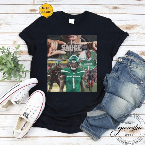 Sauce Gardner T-Shirt Draft Day Jets Football Sports TeeShirts