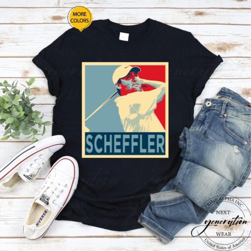 Scottie Scheffler Golf Golfer Hope Fan T Shirt