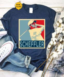 Scottie Scheffler Golf Golfer Hope Fan T Shirts