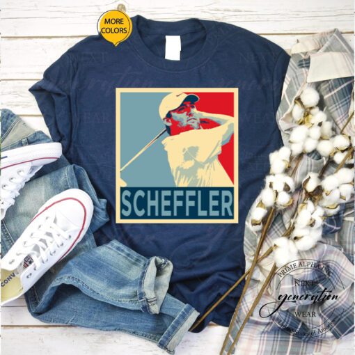 Scottie Scheffler Golf Golfer Hope Fan T Shirts