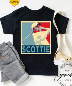 Scottie Scheffler Golfer Golf Hope Fan T Shirt