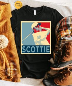 Scottie Scheffler Golfer Golf Hope Fan T Shirts