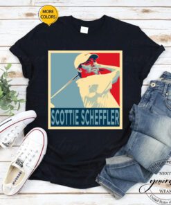 Scottie Scheffler Golfer Golf Sports Hope Fan T Shirt