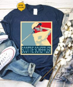 Scottie Scheffler Golfer Golf Sports Hope Fan T Shirts