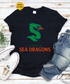 Seattle Sea Dragons Xfl Football Team TShirts