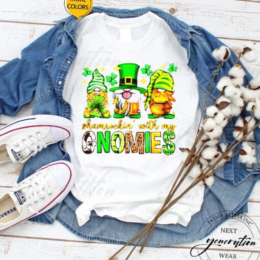 Shamrockin’ With My Gnomies Irish TShirts