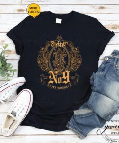 Slipknot Iowa T-Shirt Slipknot No 9 Iowa Whiskey TeeShirts