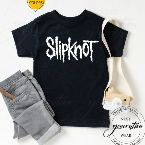 Slipknot Iowa T-Shirt Slipknot Official Plain Logo TeeShirts