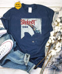 Slipknot Iowa T-Shirt Vintage Heavy Metal Album TeeShirt