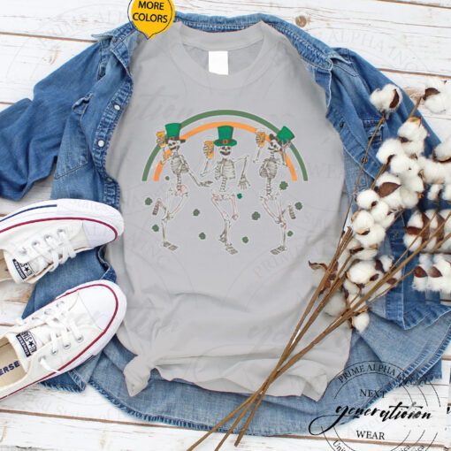 St Patricks Day Festival Skeletons Shirts