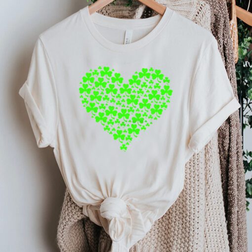 St Patrick’s Day Shamrock Heart Cute Irish tshirts