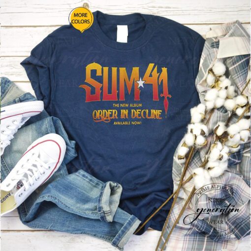 Sum 41 Order In Decline T-Shirts