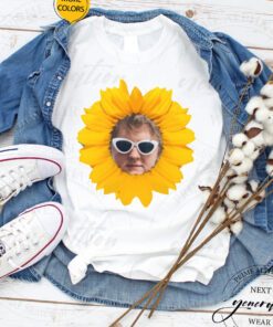 Sunflower Lewis Capaldi To Brighten Up Your Day tshirts