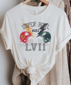 Super Bowl 2023 Travis Kelce 87 & Jason Kelce 62 LVII Shirts