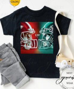 Super Bowl LVII 2023 Kansas City Chiefs VS Philadelphia Eagles Classic TShirts